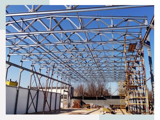 Строительство цехов в Орехово-Зуево от 625 руб. под ключ