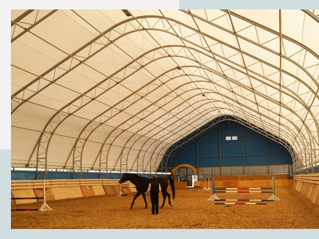 Строительство конных манежей в Орехово-Зуево