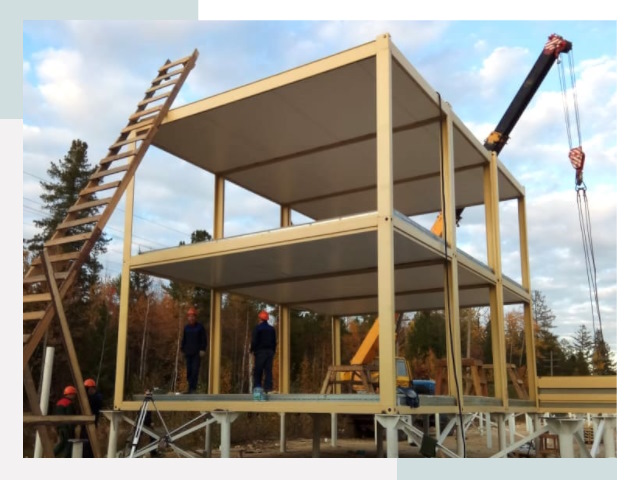 Строительство модульных здания Орехово-Зуево