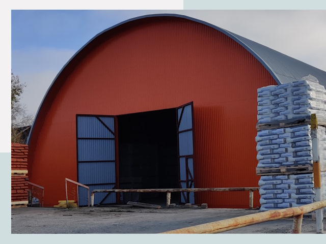 Полукруглые ангары по цене от 625 руб. в Орехово-Зуево