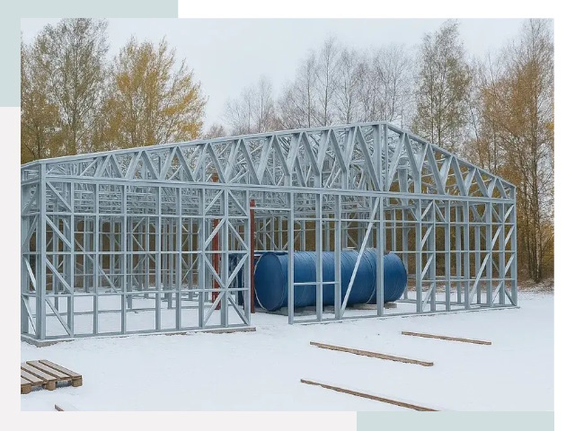 Металлические ангары в Орехово-Зуево