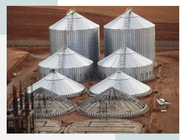 Строительство зерновых силосов в Орехово-Зуево