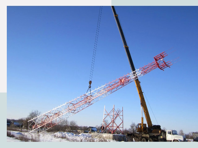 Строительство башен связи в Орехово-Зуево от 625 руб.