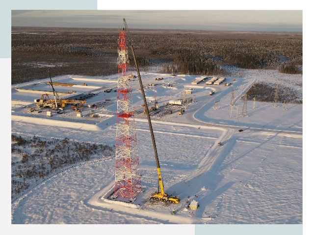 Мачты связи в Орехово-Зуево