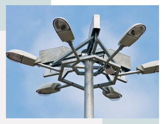 Монтаж осветительных мачт в Орехово-Зуево