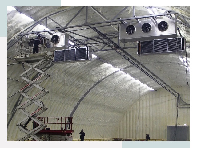 Оснащение ангаров в Орехово-Зуево