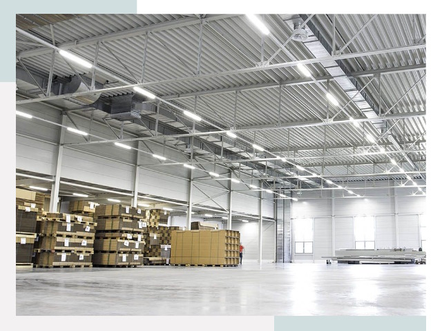 Освещение ангаров в Орехово-Зуево