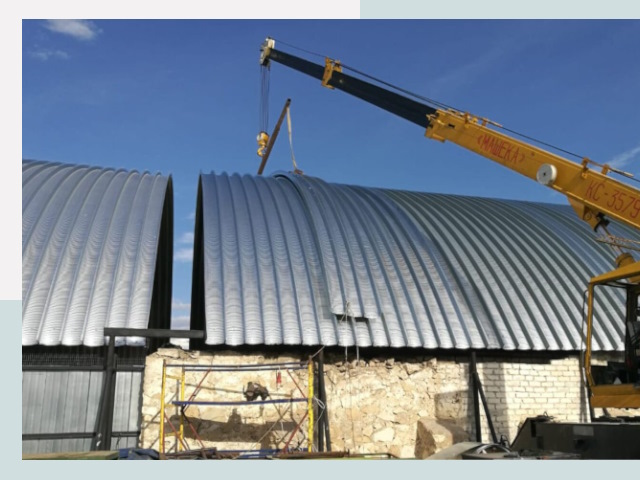 Реконструкция ангаров в Орехово-Зуево от 625 руб.