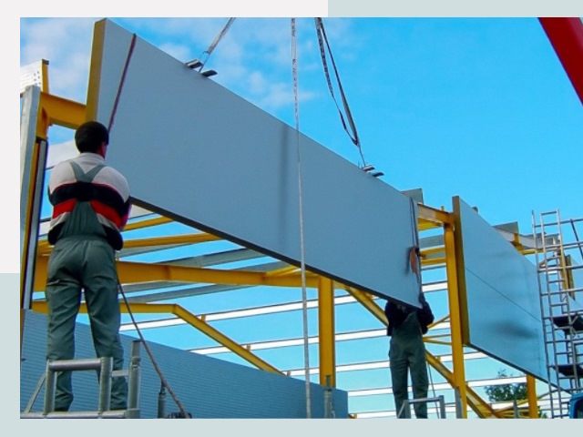 Монтаж сэндвич-панелей в Орехово-Зуево от 625 руб.