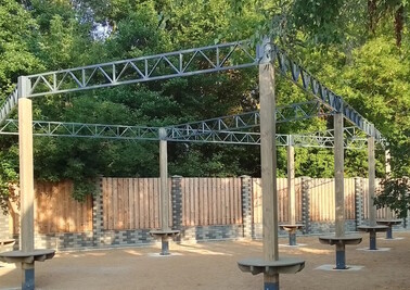 Терраса из металлоконструкций под ключ, проектирование, изготовление и монтаж от СтальСтрой-Рхв